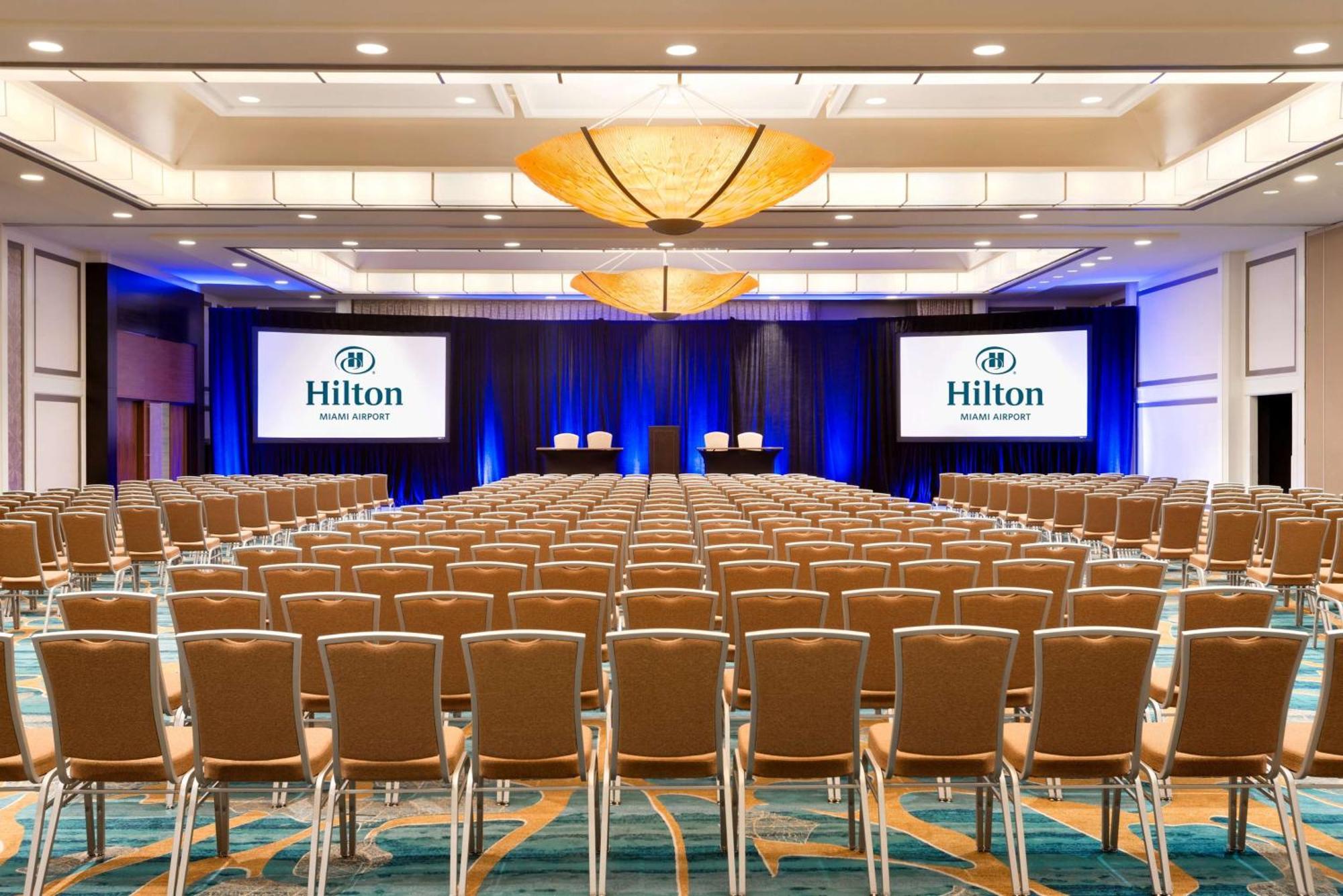 Hilton Miami Airport Blue Lagoon Miami Springs Bagian luar foto